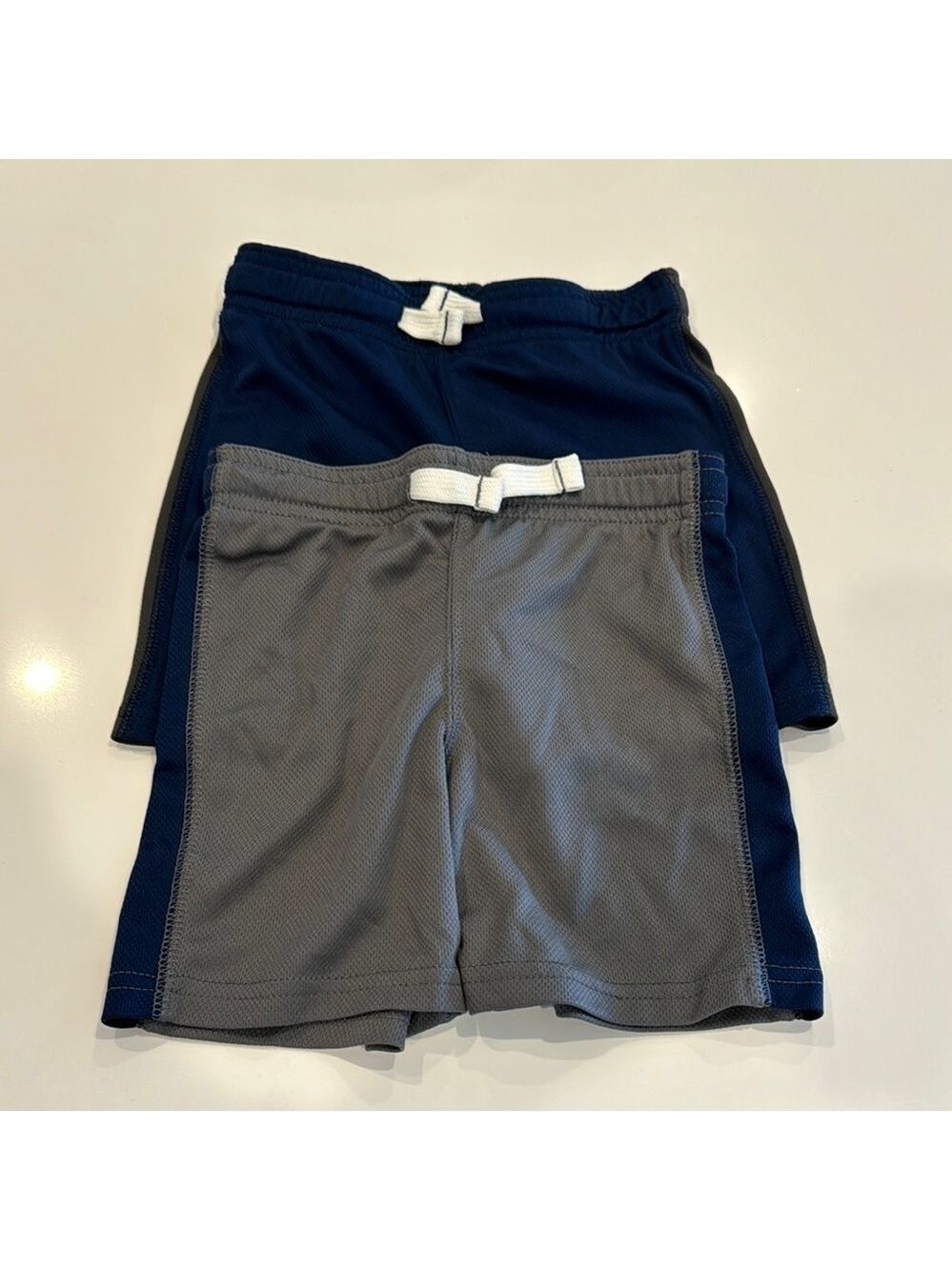 Carter's Blue and Gray Athletic Shorts Set Size 2T